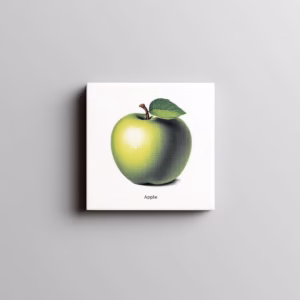 Green Apple Ceramic Wall Tile