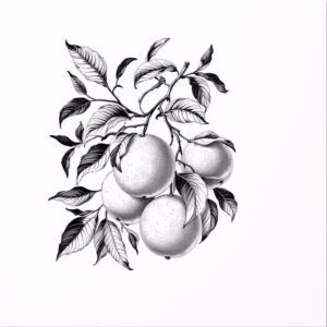 Oranges Ceramic Wall Tile